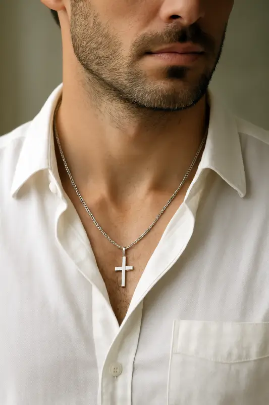 collier homme